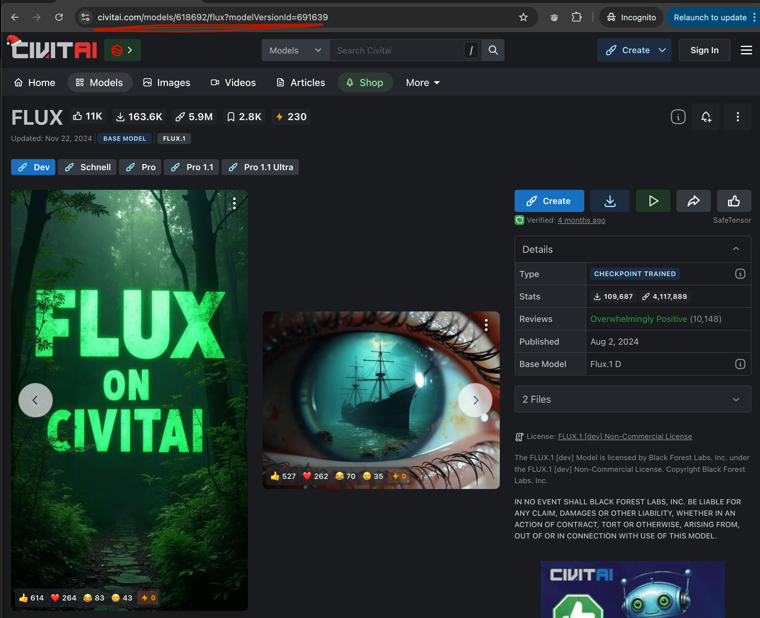 Civitai model download