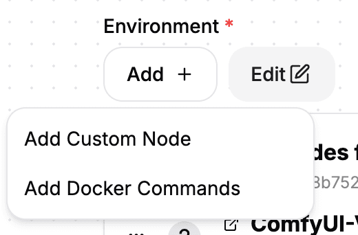Environment primitives
